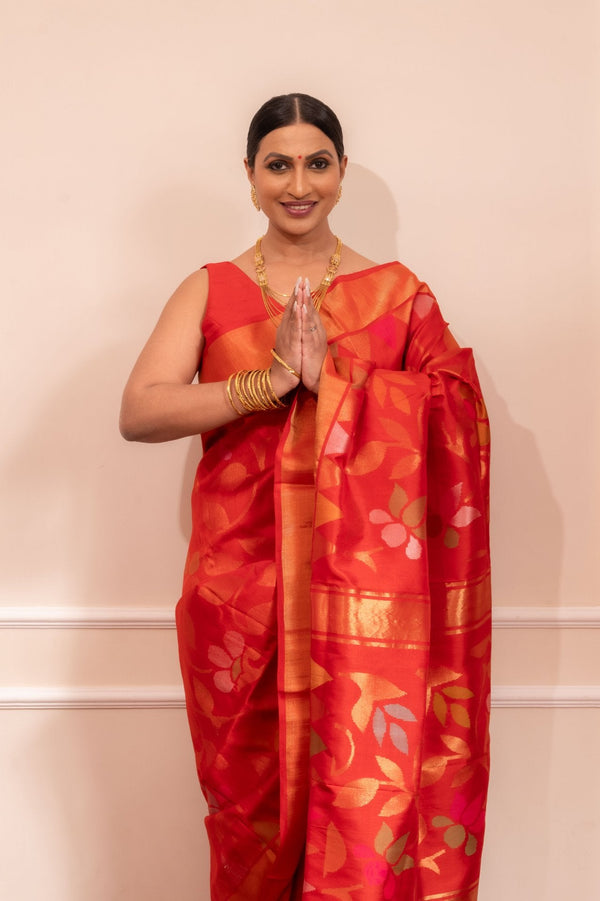 The Art and Elegance of Uppada Sarees: A Timeless Handloom Treasure